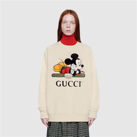 disney x gucci oversize sweatshirt|Disney x Gucci canvas.